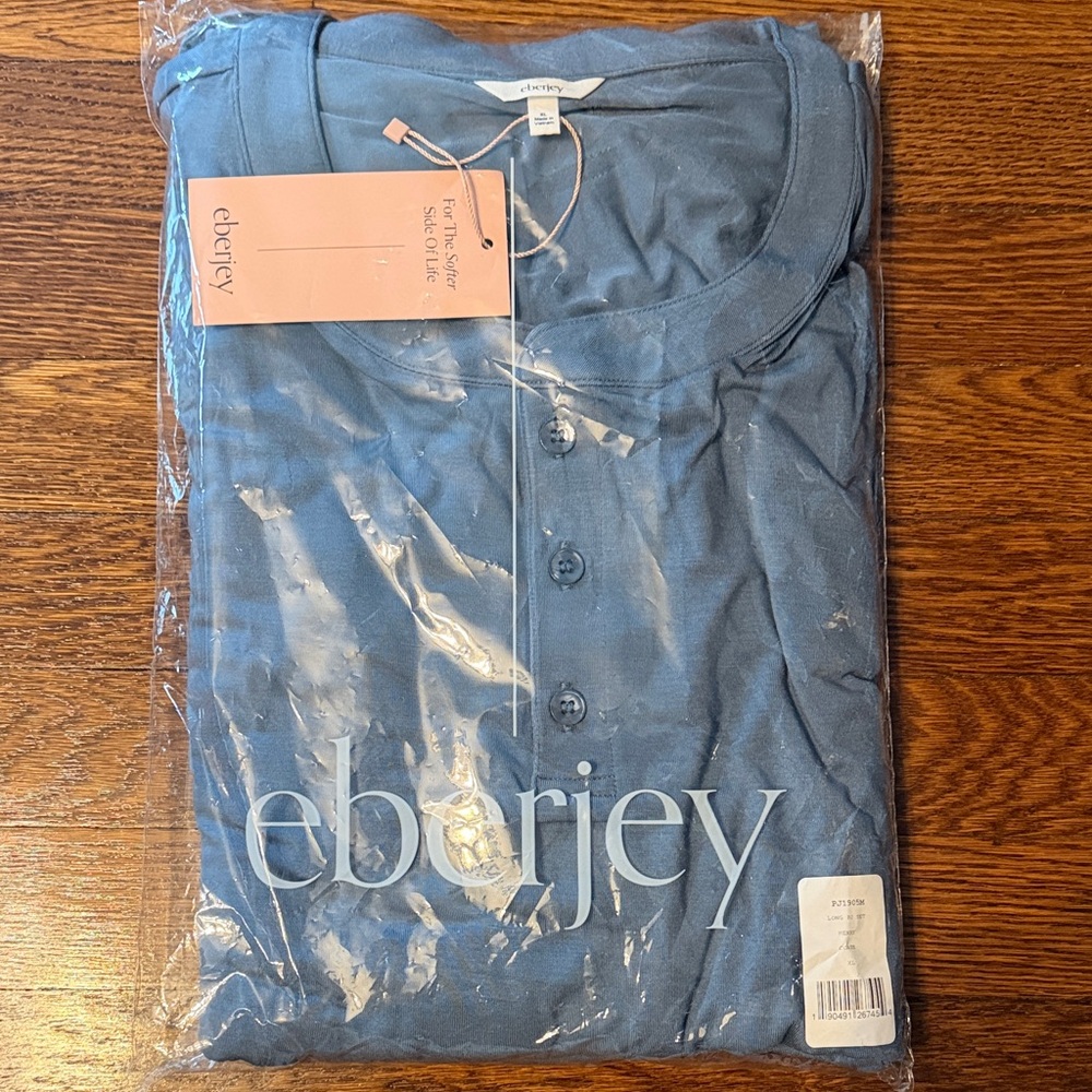 Eberjey Slate Blue PJ’s